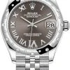 Rolex Datejust 31mm Stainless Steel 278344rbr Dark Grey VI Jubilee -Omega Shop 278344rbr Dark Grey VI Jubilee