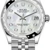 Rolex Datejust 31mm Stainless Steel 278344rbr MOP Diamond Jubilee