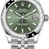 Rolex Datejust 31mm Stainless Steel 278344rbr Mint Green Index Jubilee -Omega Shop 278344rbr Mint Green Index Jubilee