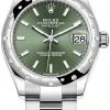 Rolex Datejust 31mm Stainless Steel 278344rbr Mint Green Index Oyster 1 Rolex Datejust 31mm Stainless Steel 278344rbr Mint Green Index Oyster -Omega Shop 278344rbr Mint Green Index Oyster