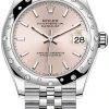 Rolex Datejust 31mm Stainless Steel 278344rbr Pink Index Jubilee 1 Rolex Datejust 31mm Stainless Steel 278344rbr Pink Index Jubilee -Omega Shop 278344rbr Pink Index Jubilee