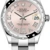 Rolex Datejust 31mm Stainless Steel 278344rbr Pink VI Oyster