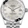 Rolex Datejust 31mm Stainless Steel 278344rbr Silver Diamond Jubilee 2 Rolex Datejust 31mm Stainless Steel 278344rbr Silver Diamond Jubilee -Omega Shop 278344rbr Silver Diamond Jubilee