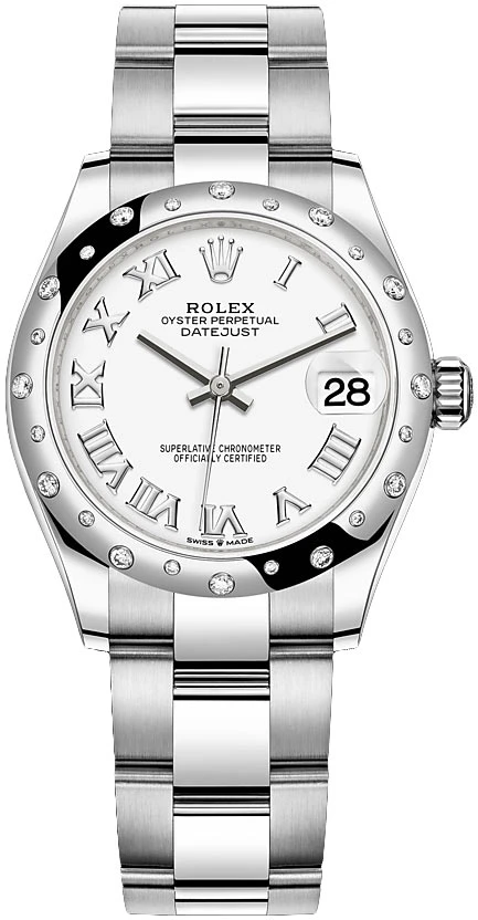Rolex Datejust 31mm Stainless Steel 278344rbr White Roman Oyster Rolex Datejust 31mm Stainless Steel 278344rbr White Roman Oyster -Omega Shop 278344rbr White Roman Oyster