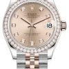 Rolex Datejust 31mm Stainless Steel And Rose Gold 278381rbr Rose Diamond Jubilee 1 Rolex Datejust 31mm Stainless Steel And Rose Gold 278381rbr Rose Diamond Jubilee -Omega Shop 278381rbr Gold Diamond Jubilee