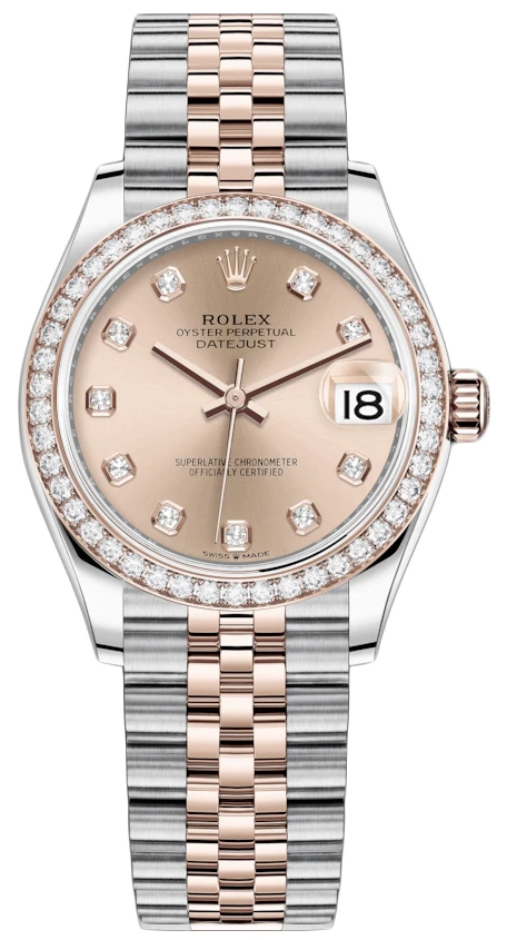 Rolex Datejust 31mm Stainless Steel and Rose Gold 278381rbr Rose Diamond Jubilee Rolex Datejust 31mm Stainless Steel And Rose Gold 278381rbr Rose Diamond Jubilee -Omega Shop 278381rbr Gold Diamond Jubilee