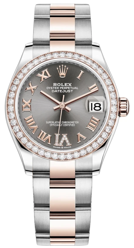Rolex Datejust 31mm Stainless Steel and Rose Gold 278381rbr Rhodium VI Roman Oyster Rolex Datejust 31mm Stainless Steel And Rose Gold 278381rbr Rhodium VI Roman Oyster -Omega Shop 278381rbr Rhodium VI Roman Oyster