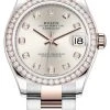 Rolex Datejust 31mm Stainless Steel And Rose Gold 278381rbr Silver Diamond Oyster 1 Rolex Datejust 31mm Stainless Steel And Rose Gold 278381rbr Silver Diamond Oyster -Omega Shop 278381rbr Silver Diamond Oyster