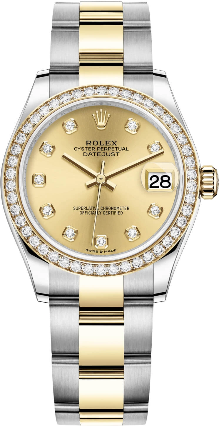 Rolex Datejust 31mm Stainless Steel and Yellow Gold 278383rbr Champagne Diamond Oyster Rolex Datejust 31mm Stainless Steel And Yellow Gold 278383rbr Champagne Diamond Oyster -Omega Shop 278383rbr Champagne Diamond Oyster m278383rbr 0025