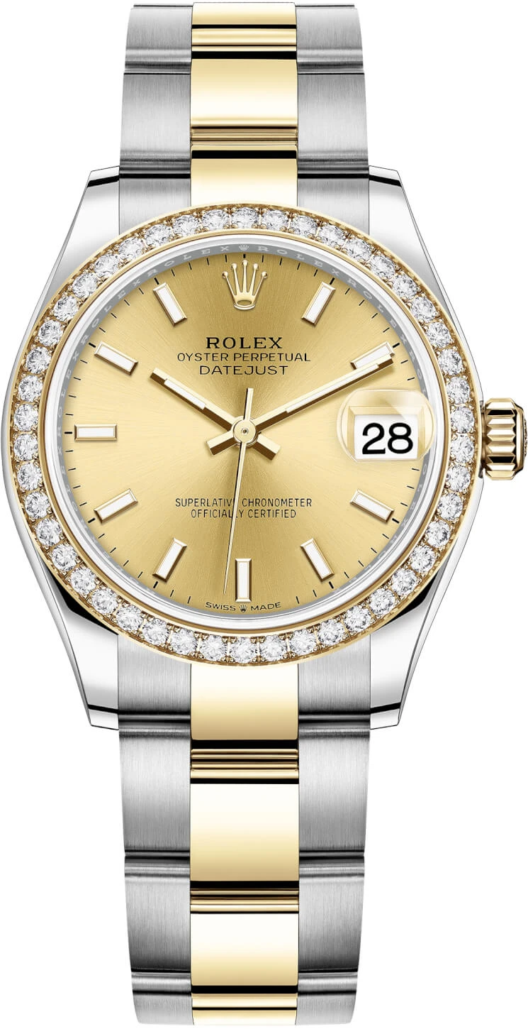Rolex Datejust 31mm Stainless Steel and Yellow Gold 278383rbr Champagne Index Oyster Rolex Datejust 31mm Stainless Steel And Yellow Gold 278383rbr Champagne Index Oyster -Omega Shop 278383rbr Champagne Index Oyster m278383rbr 0013