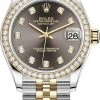 Rolex Datejust 31mm Stainless Steel And Yellow Gold 278383rbr Grey Diamond Jubilee -Omega Shop 278383rbr Grey Diamond Jubilee m278383rbr 0022
