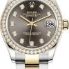 Rolex Datejust 31mm Stainless Steel And Yellow Gold 278383rbr Grey Diamond Oyster -Omega Shop 278383rbr Grey Diamond Oyster m278383rbr 0021