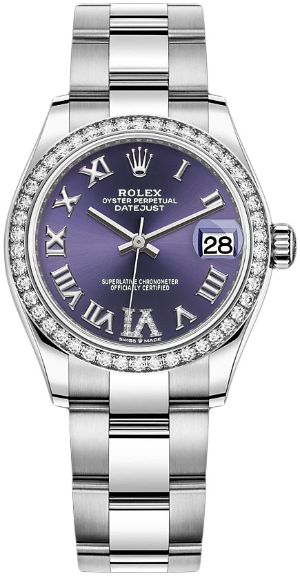 Rolex Datejust 31mm Stainless Steel 278384rbr Aubergine VI Oyster Rolex Datejust 31mm Stainless Steel 278384rbr Aubergine VI Oyster -Omega Shop 278384rbr Aubergine VI Oyster