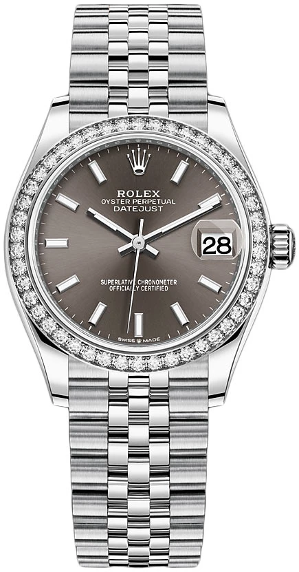 Rolex Datejust 31mm Stainless Steel 278384rbr Dark Grey Index Jubilee Rolex Datejust 31mm Stainless Steel 278384rbr Dark Grey Index Jubilee -Omega Shop 278384rbr Dark Grey Index Jubilee