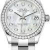 Rolex Datejust 31mm Stainless Steel 278384rbr MOP Diamond Oyster
