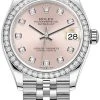 Rolex Datejust 31mm Stainless Steel 278384rbr Pink Diamond Jubilee -Omega Shop 278384rbr Pink Diamond Jubilee