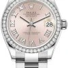 Rolex Datejust 31mm Stainless Steel 278384rbr Pink Roman Oyster 2 Rolex Datejust 31mm Stainless Steel 278384rbr Pink Roman Oyster -Omega Shop 278384rbr Pink Roman Oyster