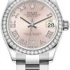Rolex Datejust 31mm Stainless Steel 278384rbr Pink VI Oyster