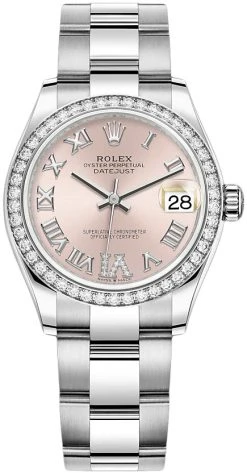 Rolex Datejust 31mm Stainless Steel 278384rbr Pink VI Oyster