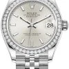 Rolex Datejust 31mm Stainless Steel 278384rbr Silver Index Jubilee 1 Rolex Datejust 31mm Stainless Steel 278384rbr Silver Index Jubilee -Omega Shop 278384rbr Silver Index Jubilee