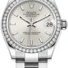 Rolex Datejust 31mm Stainless Steel 278384rbr Silver Index Oyster -Omega Shop 278384rbr Silver Index Oyster
