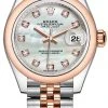 Rolex Lady Datejust 28mm Stainless Steel And Everose Gold 279161 MOP Diamond Jubilee 1 Rolex Lady Datejust 28mm Stainless Steel And Everose Gold 279161 MOP Diamond Jubilee -Omega Shop 279161 MOP Diamond20Jubilee