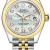 Rolex Lady Datejust 28mm Stainless Steel And Yellow Gold 279163 MOP Diamond Jubilee 2 Rolex Lady Datejust 28mm Stainless Steel And Yellow Gold 279163 MOP Diamond Jubilee -Omega Shop 279163 MOP Diamond Jubilee