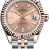 Rolex Lady Datejust 28mm Stainless Steel And Everose Gold 279171 Rose Index Jubilee -Omega Shop 279171 Rose Index Jubilee