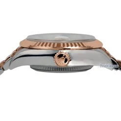 Rolex Lady Datejust 28mm Stainless Steel And Everose Gold 279171 Chocolate Roman Jubilee -Omega Shop 279171 jubilee rg 2