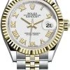 Rolex Lady Datejust 28mm Stainless Steel And Yellow Gold 279173 White Roman Jubilee 1 Rolex Lady Datejust 28mm Stainless Steel And Yellow Gold 279173 White Roman Jubilee -Omega Shop 279173 White Roman Jubilee