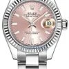 Rolex Lady Datejust 28mm Stainless Steel 279174 Pink Index Oyster -Omega Shop 279174 Pink Index Oyster