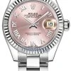 Rolex Lady Datejust 28mm Stainless Steel 279174 Pink Roman Oyster -Omega Shop 279174 Pink Roman Oyster