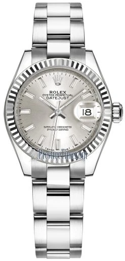 Rolex Lady Datejust 28mm Stainless Steel 279174 Silver Index Oyster