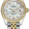 Rolex Lady Datejust 28mm Stainless Steel And Yellow Gold 279383RBR MOP Diamond Jubilee 1 Rolex Lady Datejust 28mm Stainless Steel And Yellow Gold 279383RBR MOP Diamond Jubilee -Omega Shop 279383RBR MOP Diamond Jubilee