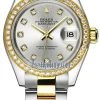 Rolex Lady Datejust 28mm Stainless Steel And Yellow Gold 279383RBR Silver Diamond Oyster 2 Rolex Lady Datejust 28mm Stainless Steel And Yellow Gold 279383RBR Silver Diamond Oyster -Omega Shop 279383RBR silver diamond oyster