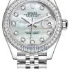 Rolex Lady Datejust 28mm Stainless Steel 279384RBR MOP Diamond Jubilee -Omega Shop 279384RBR MOP Diamond Jubilee