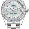 Rolex Lady Datejust 28mm Stainless Steel 279384RBR MOP Diamond Oyster -Omega Shop 279384RBR MOP Diamond Oyster