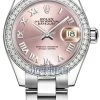 Rolex Lady Datejust 28mm Stainless Steel 279384RBR Pink Roman Oyster