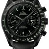 Omega Speedmaster Moonwatch Co-Axial Chronograph 311.92.44.51.01.004 -Omega Shop 31192445101004 Omega Dark Side of the Moon Pitch Black