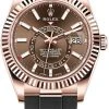 Rolex Sky Dweller 42mm 326235 Chocolate Index -Omega Shop 326235 Chocolate Index