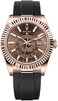Rolex Sky Dweller 42mm 326235 Chocolate Index