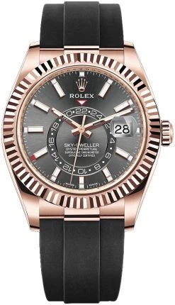 Rolex Sky Dweller 42mm 326235 Dark Rhodium Index