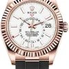 Rolex Sky Dweller 42mm 326235 White Index 1 Rolex Sky Dweller 42mm 326235 White Index -Omega Shop 326235 White Index