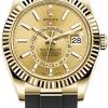 Rolex Sky Dweller 42mm 326238 Champagne Index -Omega Shop 326238 Champagne Index