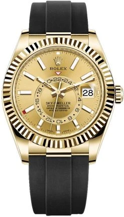 Rolex Sky Dweller 42mm 326238 Champagne Index