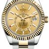Rolex Sky Dweller 42mm 326933 Champagne Index -Omega Shop 326933 Champagne Index