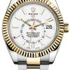 Rolex Sky Dweller 42mm 326933 White Index 1 Rolex Sky Dweller 42mm 326933 White Index -Omega Shop 326933 White Index