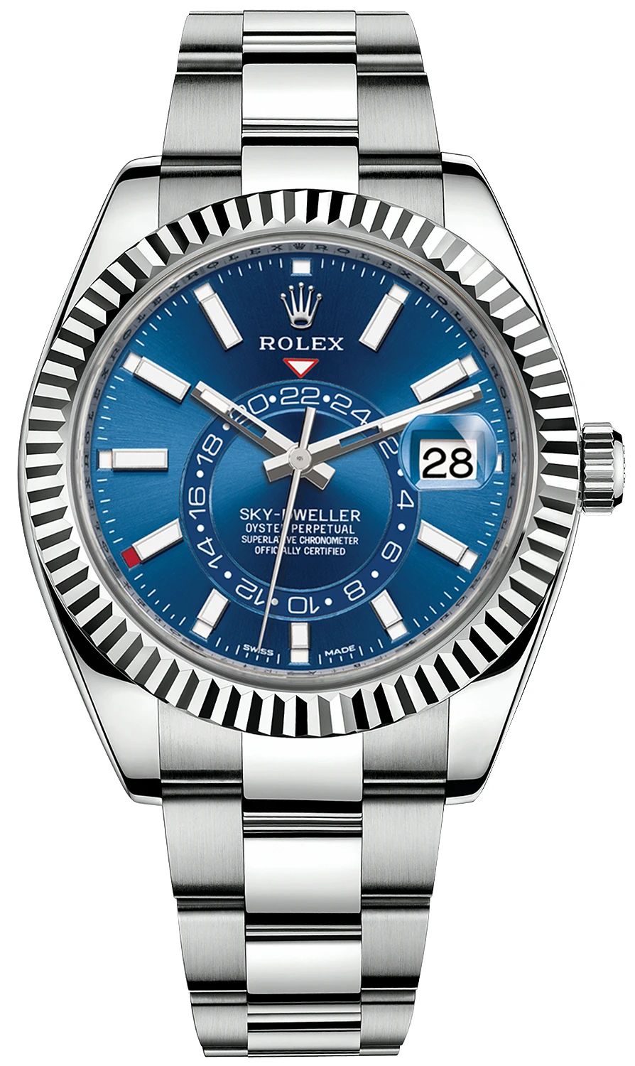 Rolex Sky Dweller 42mm 326934 Blue Index Rolex Sky Dweller 42mm 326934 Blue Index -Omega Shop 326934 Blue