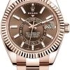 Rolex Sky Dweller 42mm 326935 Chocolate Index -Omega Shop 326935 Chocolate Index