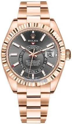 Rolex Sky Dweller 42mm 326935 Rhodium Index